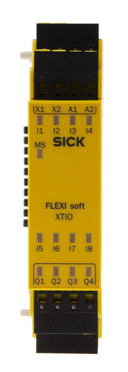 SICK Flexi Soft Series Input/Output Module, 8 Inputs, 4 Outputs, 24V dc