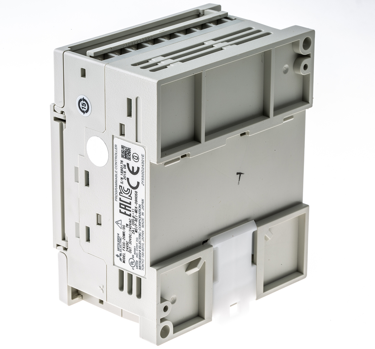 fx3s-20mrds Mitsubishi Electric FX3S Series PLC CPU, Relay Output, 12-Input, Sink Input