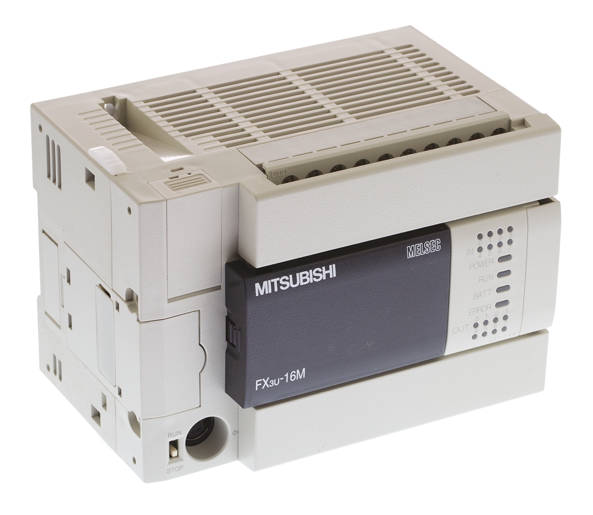 Mitsubishi Electric FX3U Series Logic Module, Relay Output, 8-Input, Sink Input
