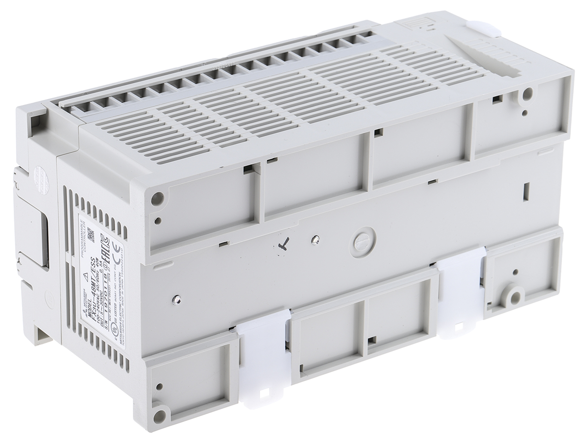 fx3u-48mtess Mitsubishi Electric FX3U Series Logic Module, Transistor Output, 24-Input, Sink Input