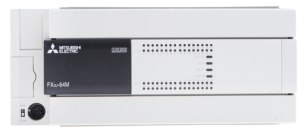 Mitsubishi Electric FX3U Series Logic Module, Relay Output, 32-Input, Sink Input