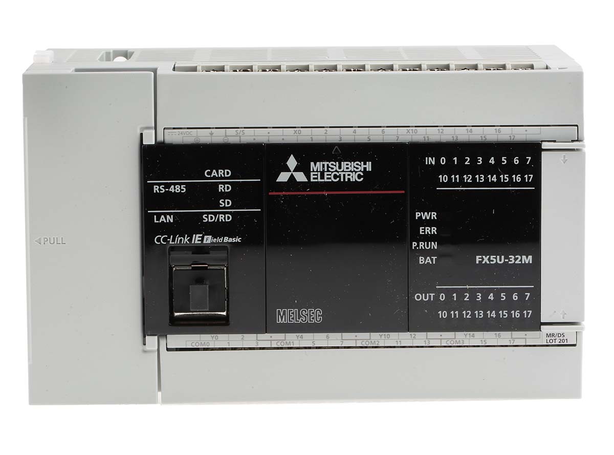 Mitsubishi Electric MELSEC iQ-F Series PLC CPU, Analogue Output, 16-Input, Analogue Input