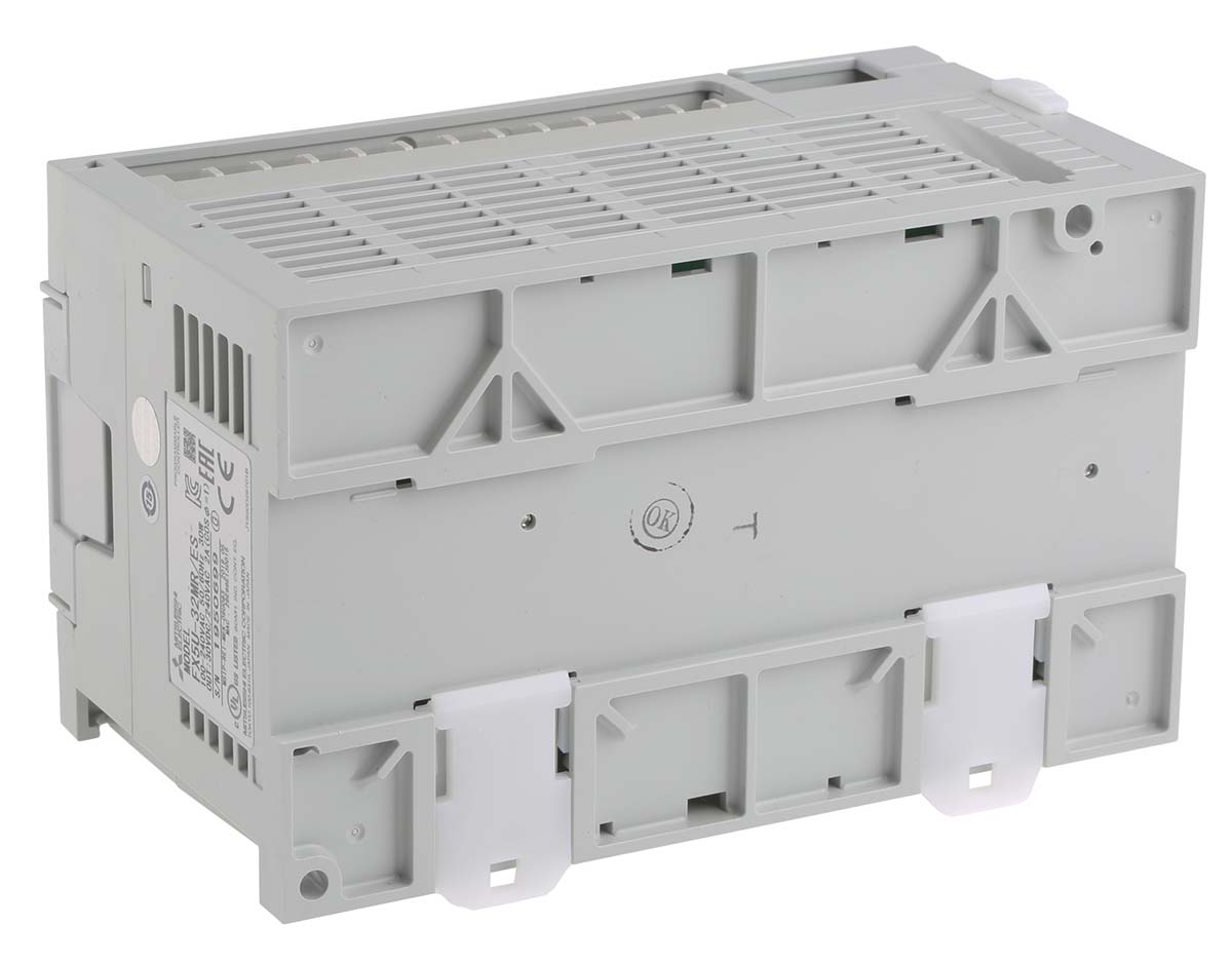 fx5u-32mres Mitsubishi Electric FX5U Series PLC CPU, Relay Output, 16-Input, Sink Input