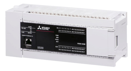 Mitsubishi Electric MELSEC iQ-F Series PLC CPU, Analogue Output, 32-Input, Analogue Input
