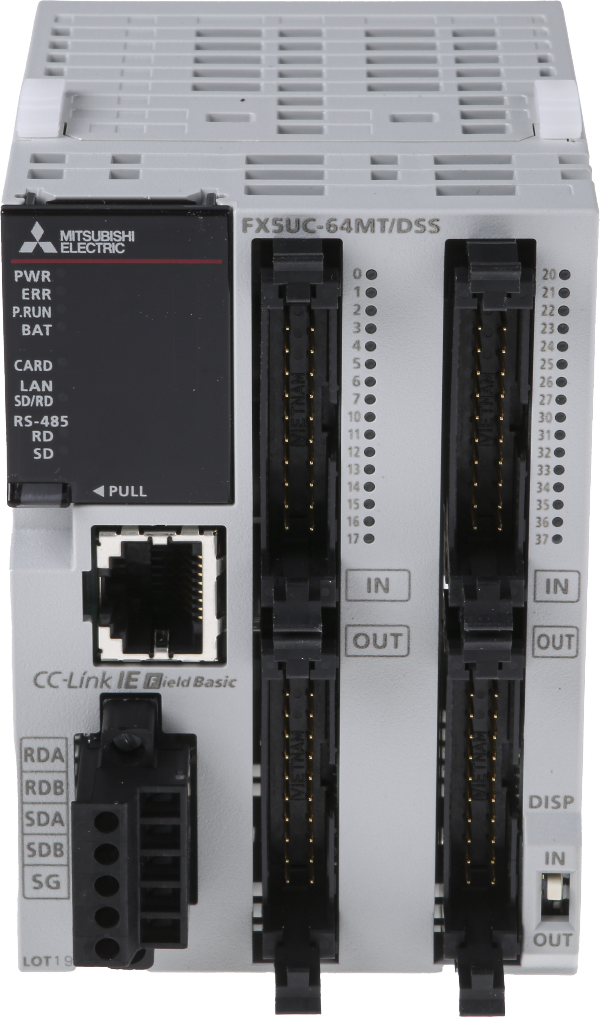 fx5uc-64mtdss Mitsubishi Electric MELSEC iQ-F Series PLC CPU, Analogue Output, 32-Input, Analogue Input