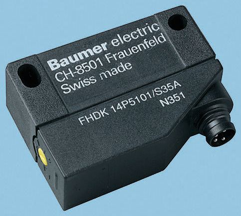 Baumer Diffuse Photoelectric Sensor, Block Sensor