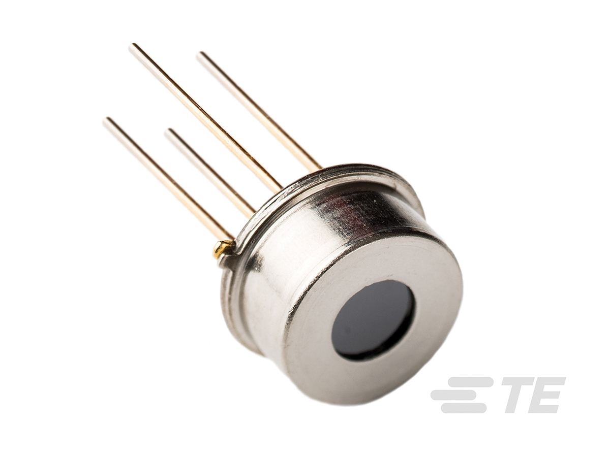 TE Connectivity, Digital Output Digital Temperature Sensor, Through Hole Mount, I2C, 4-Pin TO-5