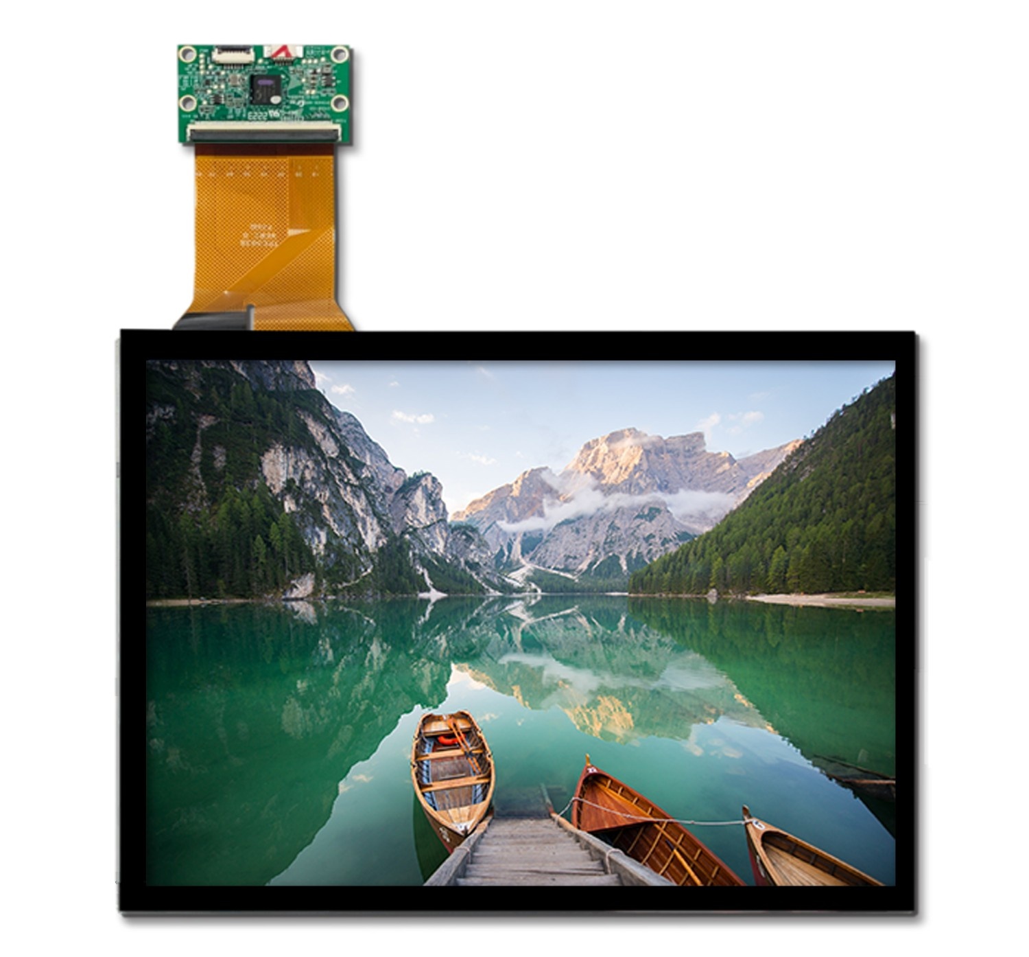 AUO G104STN01.3 + PCAP LCD Colour Display, 10.4 in, 800 x 600 pixel