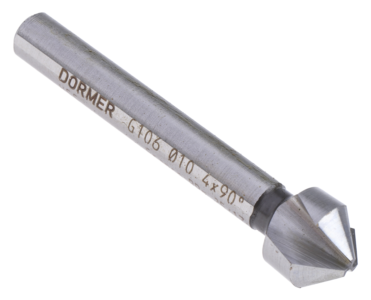 Dormer High Speed Steel Drill Bit, 10.4 mm Head, 3 Flute(s), 90 °, 1 Piece(s)