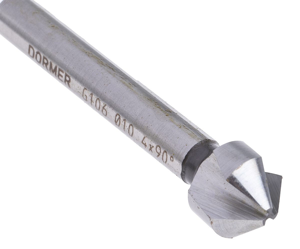 g106104 Dormer High Speed Steel Drill Bit, 10.4 mm Head, 3 Flute(s), 90 °, 1 Piece(s)