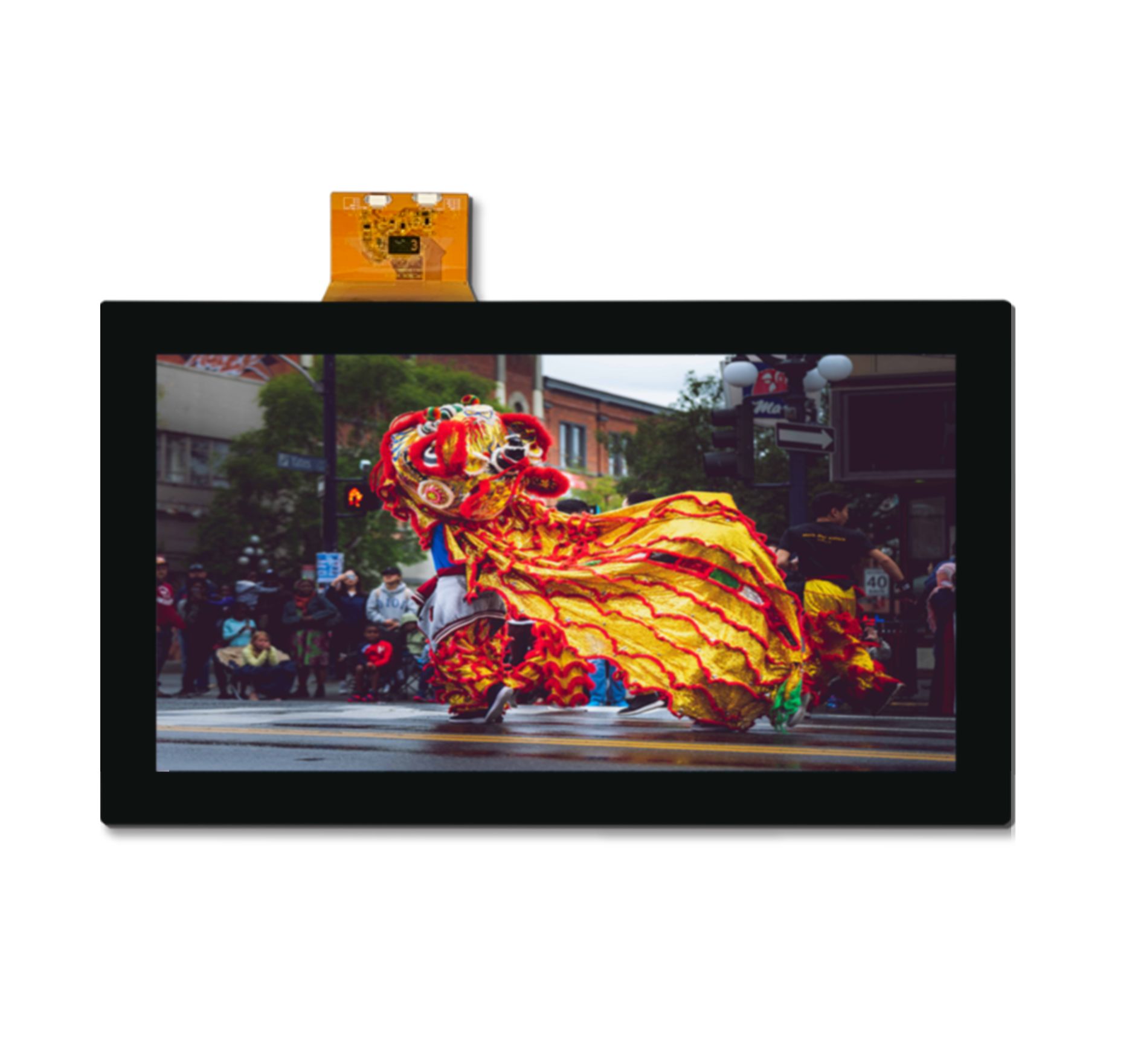 AUO G156HAN02.3 + PCAP LCD Colour Display, 15.6 in, 1920 x 1080 pixel