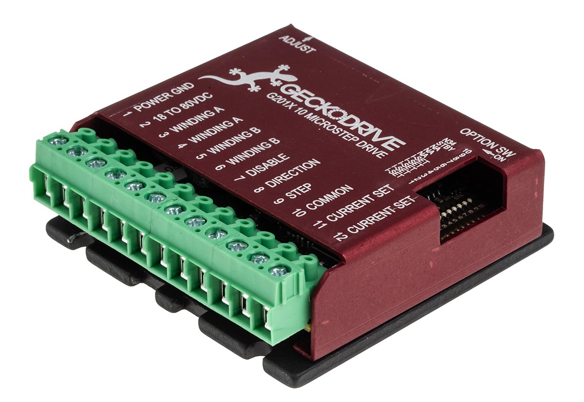 Geckodrive 0.01 kW Stepper Motor Controller, 80V dc, 2 Phase, 7A