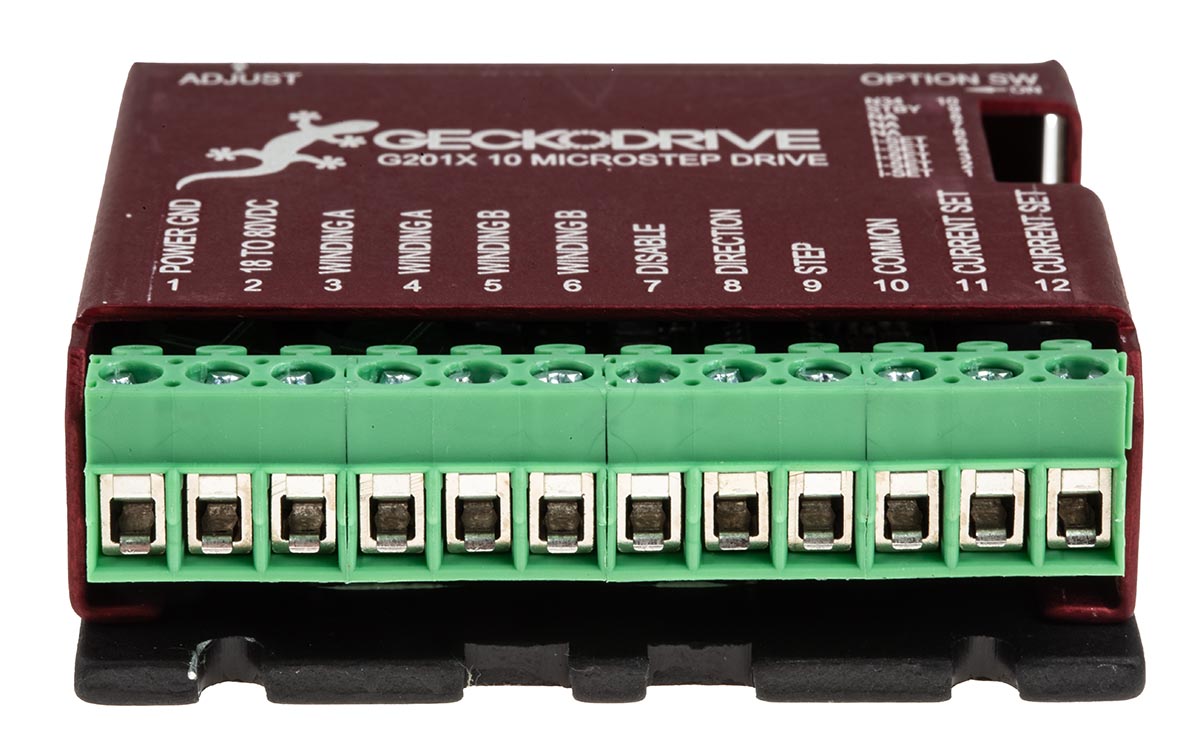 g201x Geckodrive 0.01 kW Stepper Motor Controller, 80V dc, 2 Phase, 7A
