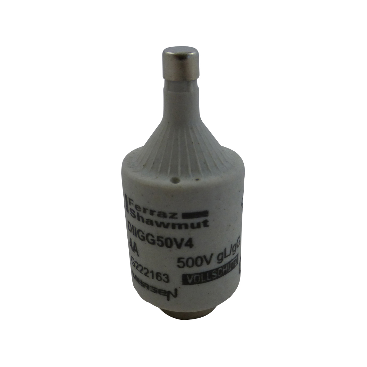 Mersen 4A D2 Diazed Fuse, E27 Thread Size, 500V
