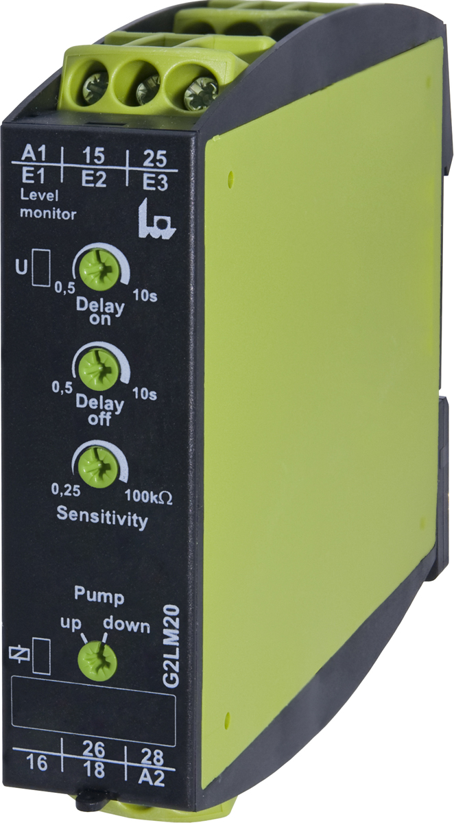 Tele Monitoring Relay, 1 Phase, DPDT, 230V ac