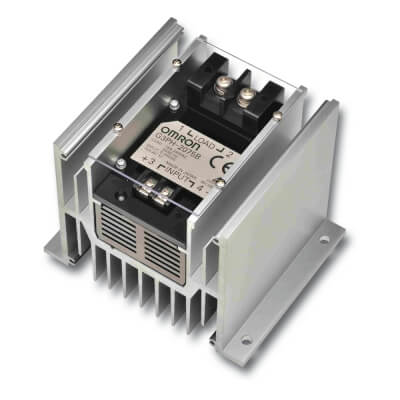 Omron G3PH-5075B 5-24VDC Series Solid State Relay, 75 A Load, Surface Mount, 480 V ac Load, 24 V dc, 240V ac Control