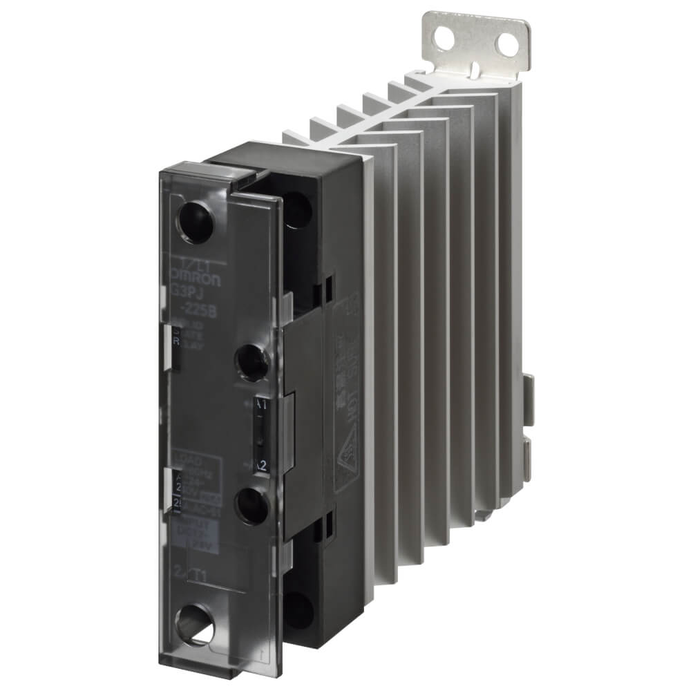 g3pj-215b-dc12-24 Omron G3PJ Series Solid State Relay, 15 A Load, DIN Rail Mount, 264 V ac Load, 24V dc Control