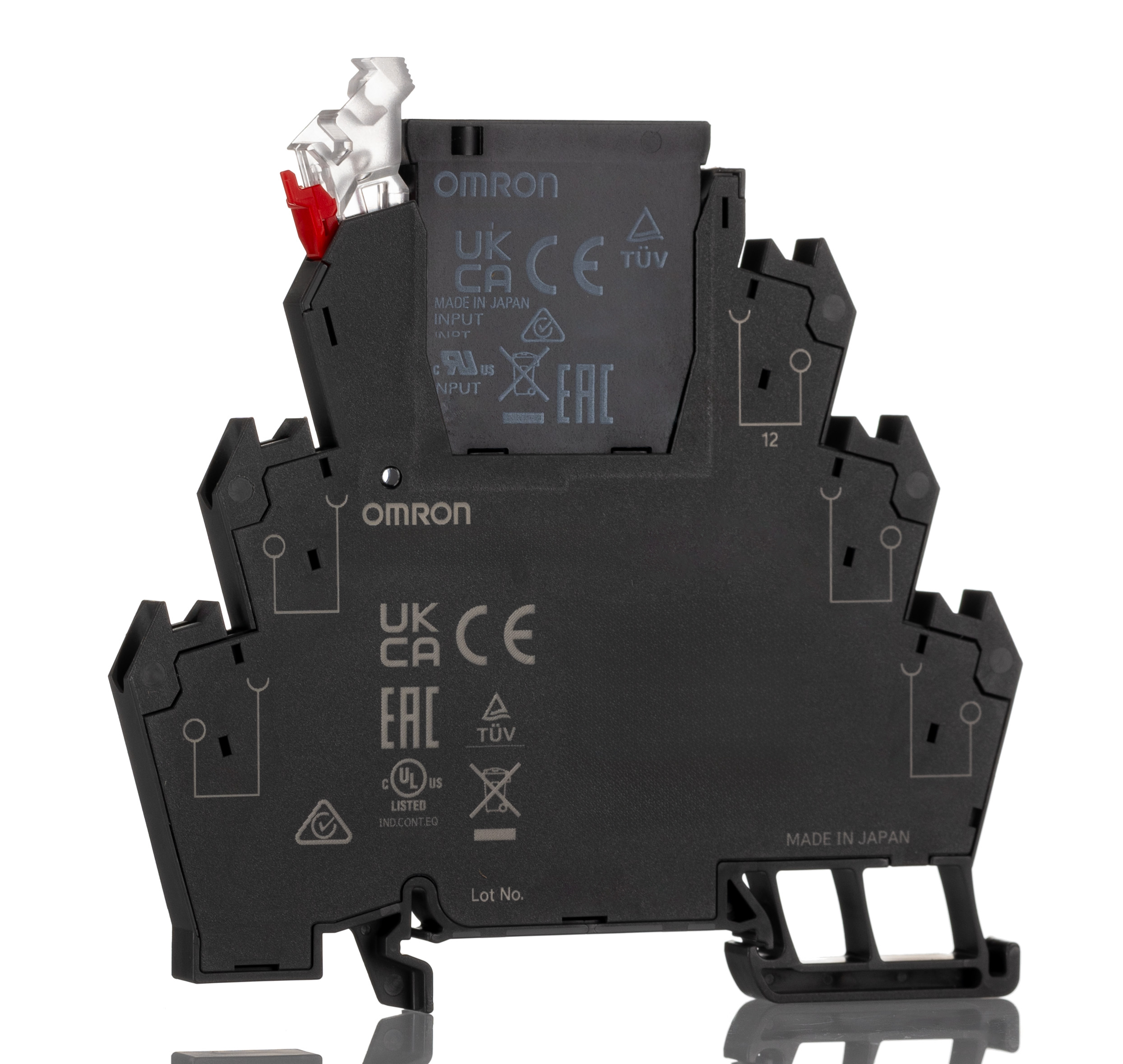Omron G3RV-ST Solid State Interface Relay, Control:110V ac DIN Rail Screw