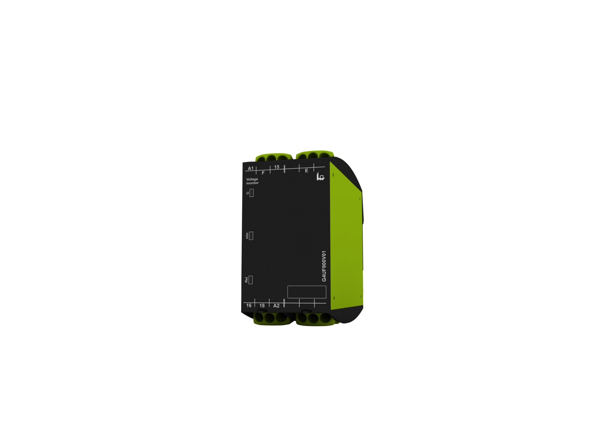 Tele Phase/Voltage Monitoring Relays, 1 Phase, 2 CO, DIN Rail