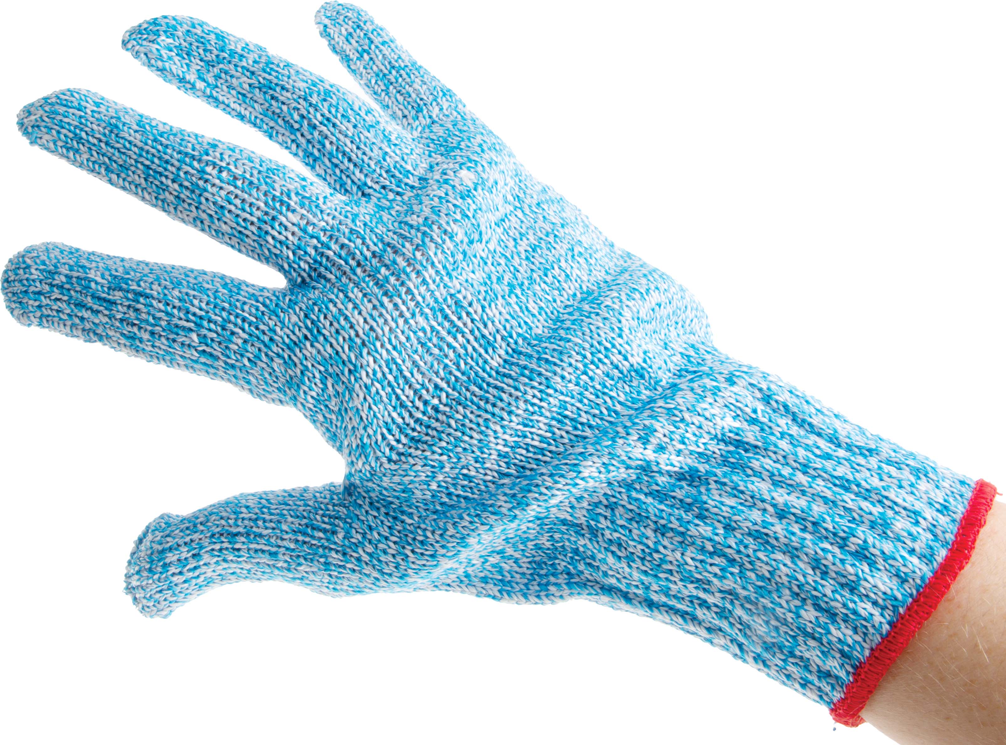 g689-08 Pro Fit Blue Filament Yarn Cut Resistant Gloves, Size 8, Uncoated Coating