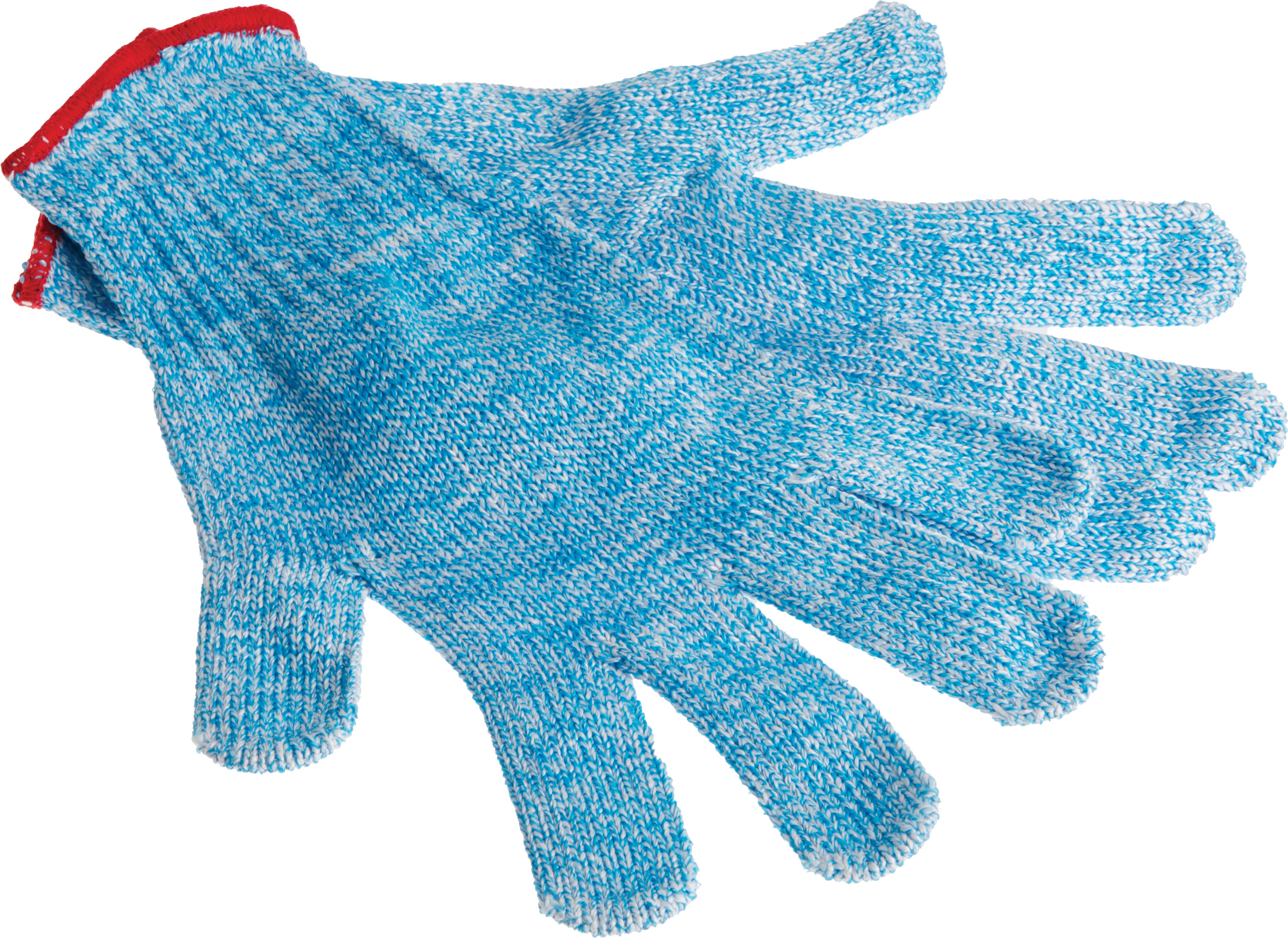 g689-08 Pro Fit Blue Filament Yarn Cut Resistant Gloves, Size 8, Uncoated Coating