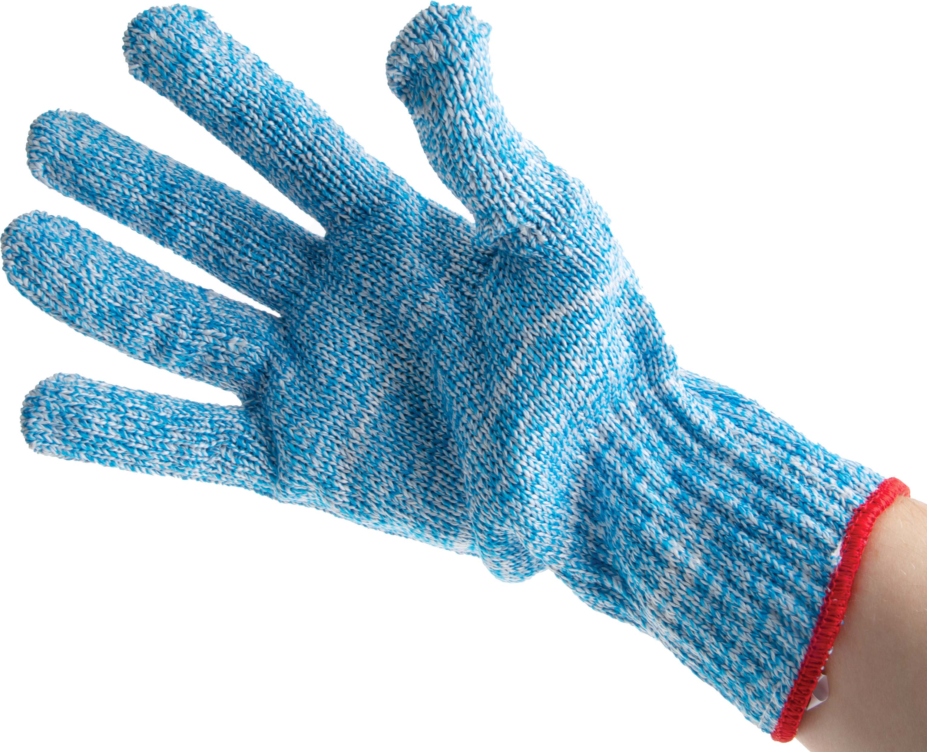 Pro Fit Blue Filament Yarn Glove, Size 10, Uncoated Coating