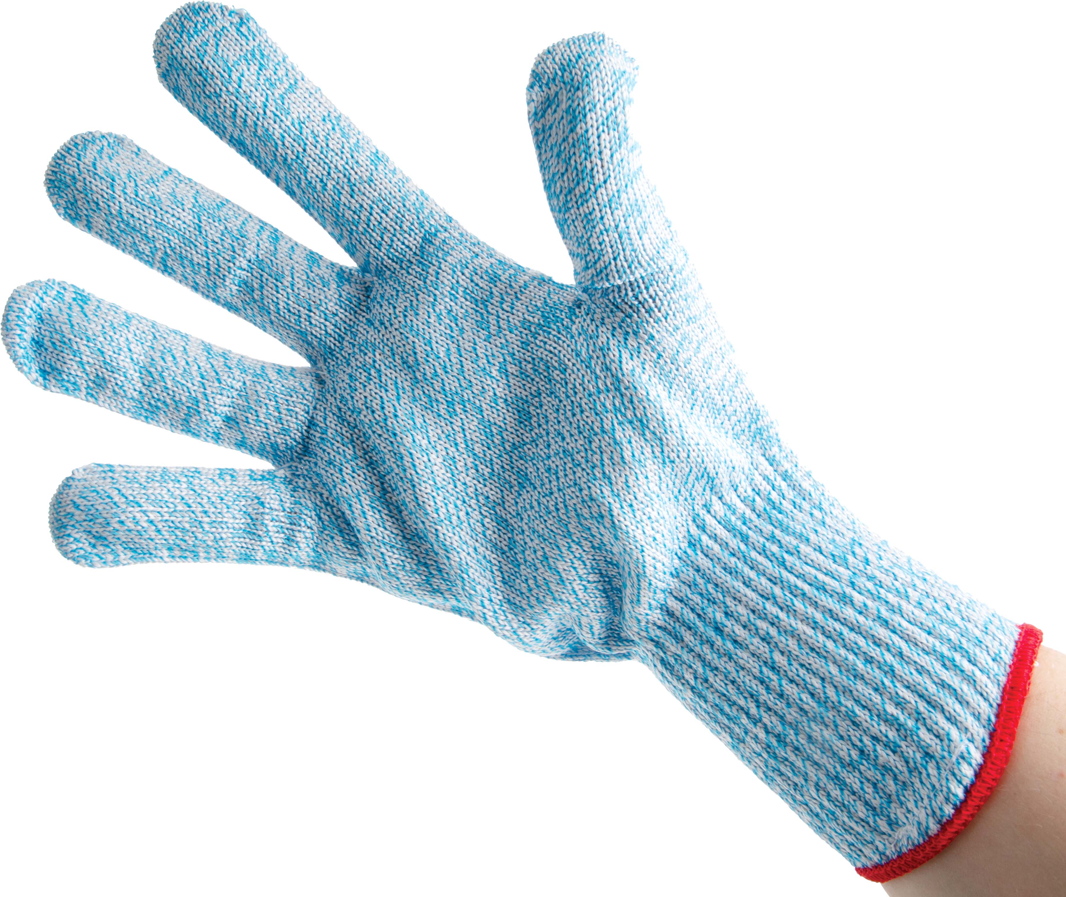 Pro Fit G717 Blue Filament Yarn Glove, Size 7, Uncoated Coating