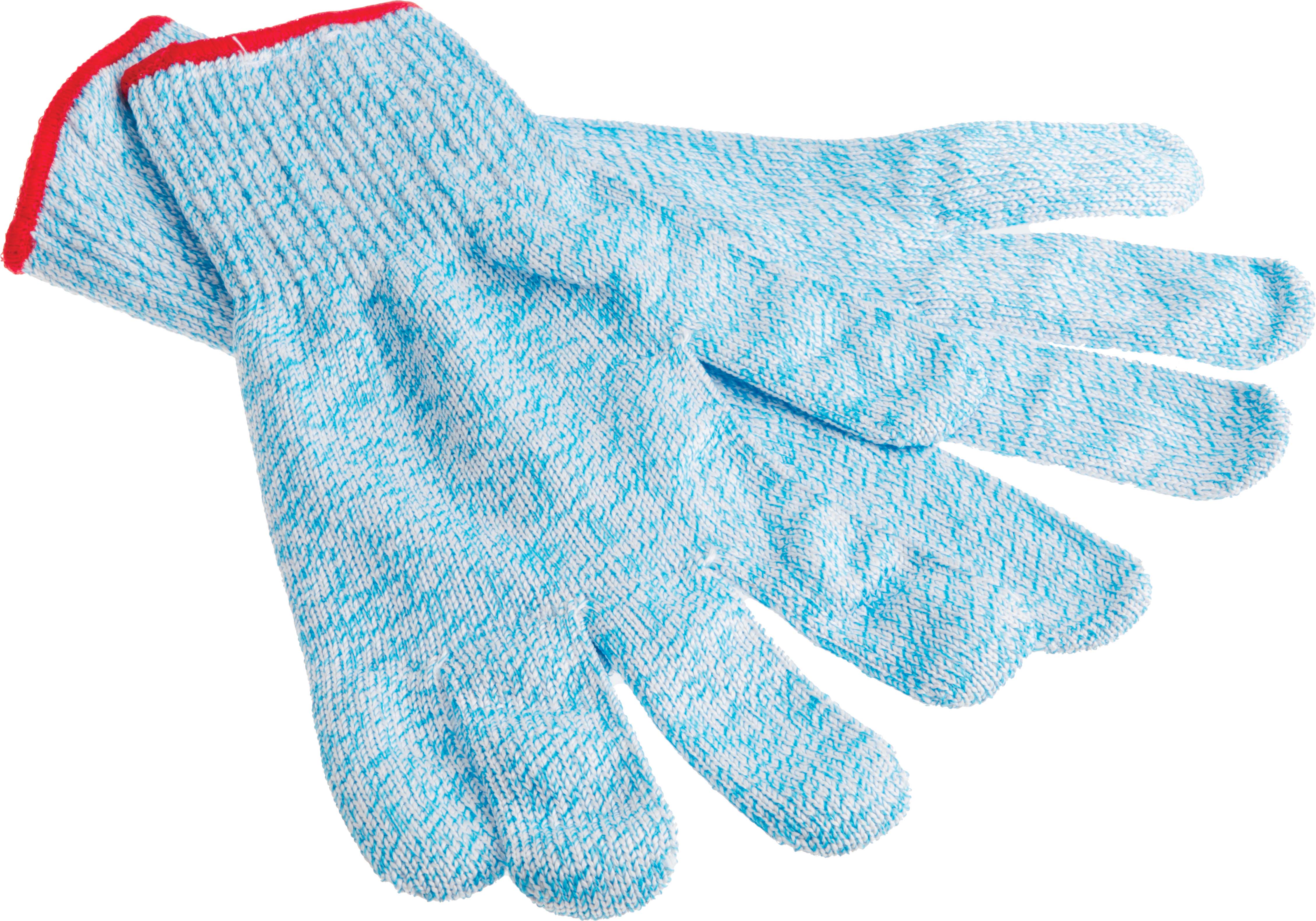 g717-08 Pro Fit G717 Blue Filament Yarn Glove, Size 8, Uncoated Coating