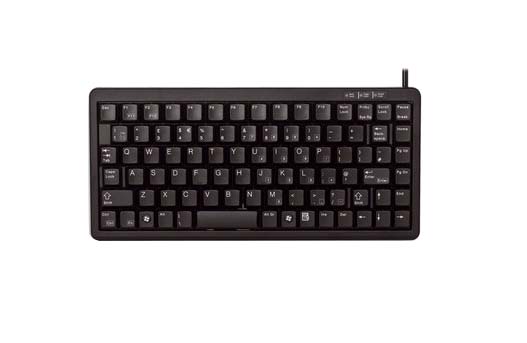 g84-4100lcaus-0 Cherry G84-4100 Wired USB, PS2 Compact Keyboard, QWERTY (US), Light Grey