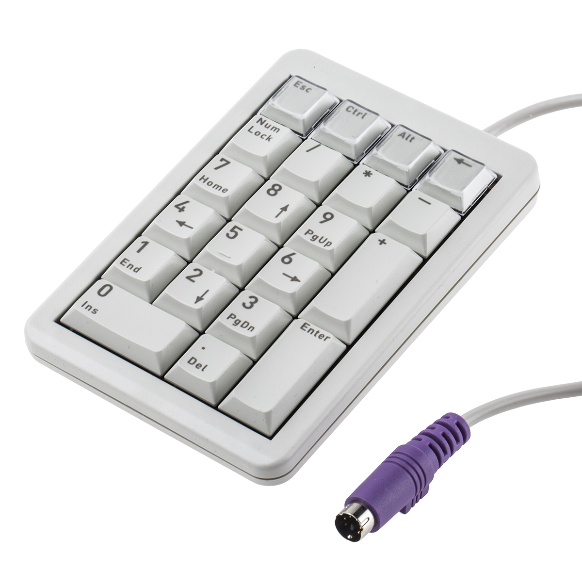 Cherry Grey Wired PS2 Numeric Keypad