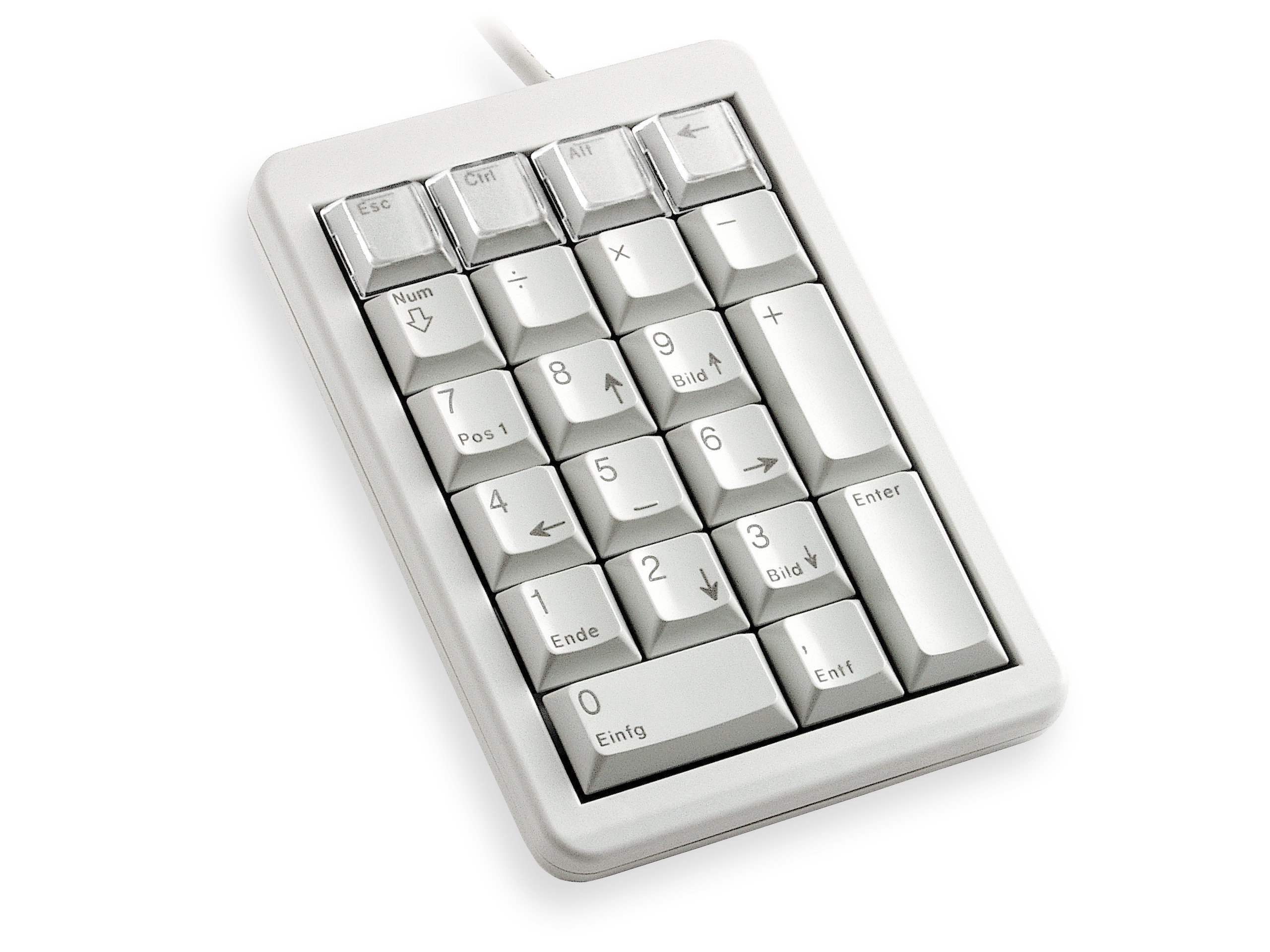 g84-4700lucde-0 Cherry Light Grey Wired USB Numeric Keypad