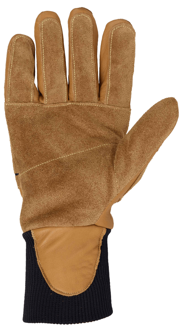ga01-t9 Solidur GA01 Brown Cowhide Gloves, Size 9