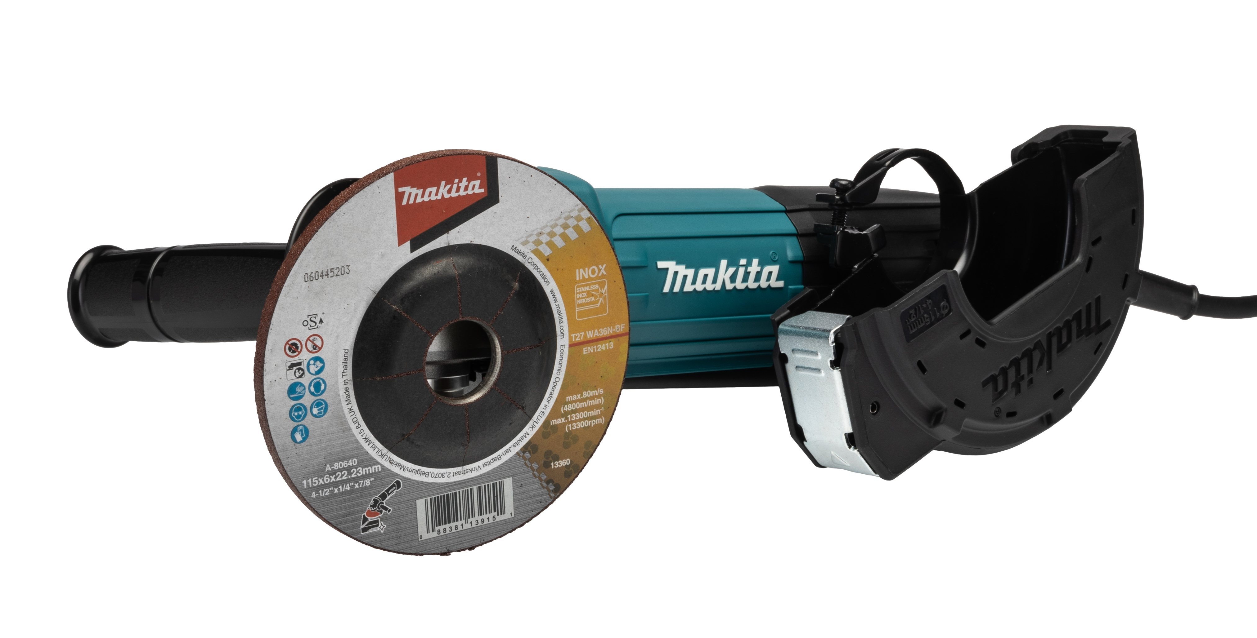 Makita GA4534 115 mm GA4534 Brushed 720 W