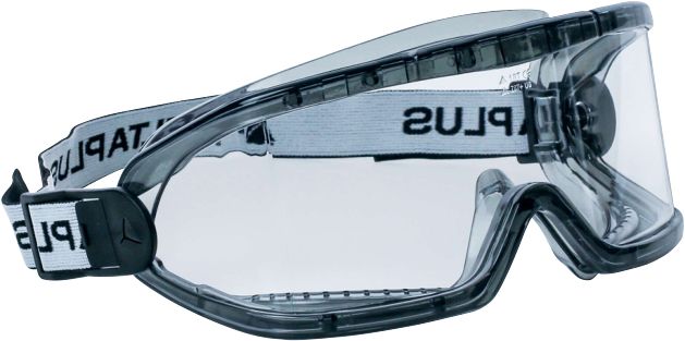 Delta Plus GALERAS Lightweight, Scratch Resistant, Anti-Mist, Robust Safety Goggles with Clear Lenses