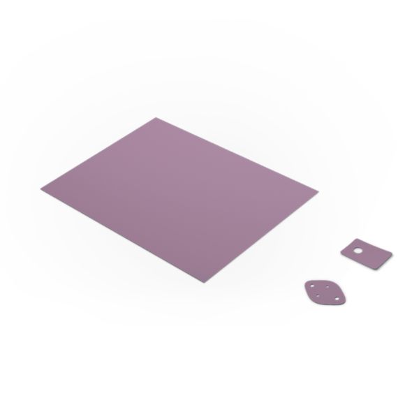 Bergquist 800VOS Series Self-Adhesive Thermal Gap Pad, 0.125 in Thick, 0.8 W/mK, 8 in, 16in, Silicone
