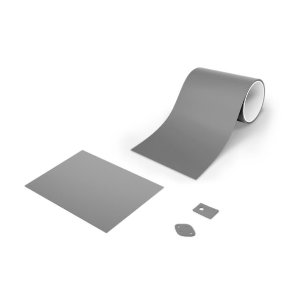 Bergquist A2000 Series Self-Adhesive Thermal Gap Pad, 0.04 in Thick, 2 W/mK, 8 in, 16in, Silicone