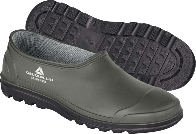 Delta Plus GARDEN OB SRA Black, Khaki Unisex Safety Footwear 11, EU 46 CE EN ISO 20347