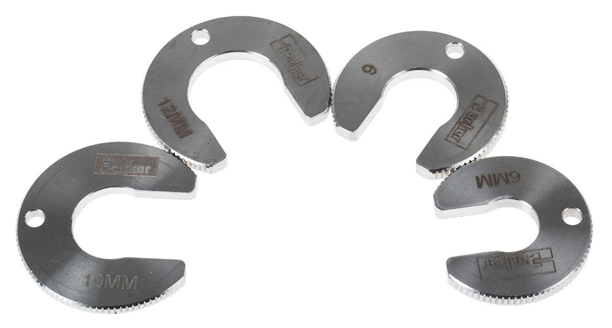 Parker GAUGE SET Stainless Steel Feeler Gauge, 4 Blades