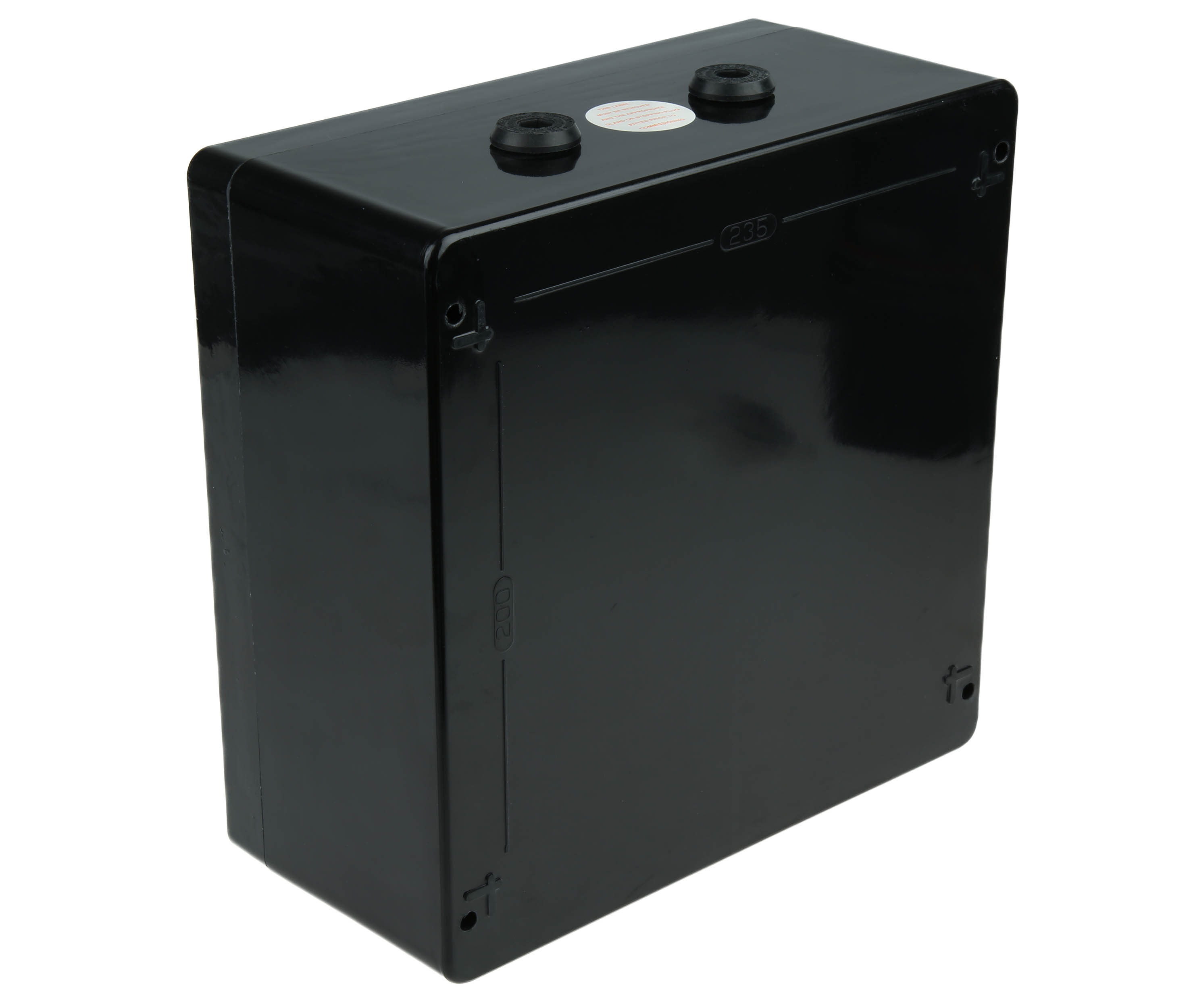 gb-255-730385 Bartec GB Series Black Polyester Junction Box, IP66, 20 Terminals, ATEX, 255 mm, 250mm 120 mm