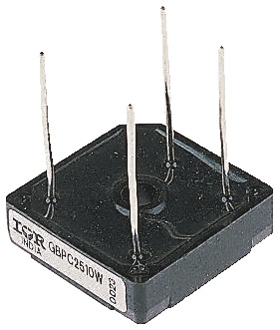 Vishay Bridge Rectifier, 600 V 200 A, 4-Pin Single
