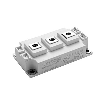 Starpower GD600HFX65C2S, N-Channel Dual IGBT Module, 600 A, 7-Pin Module