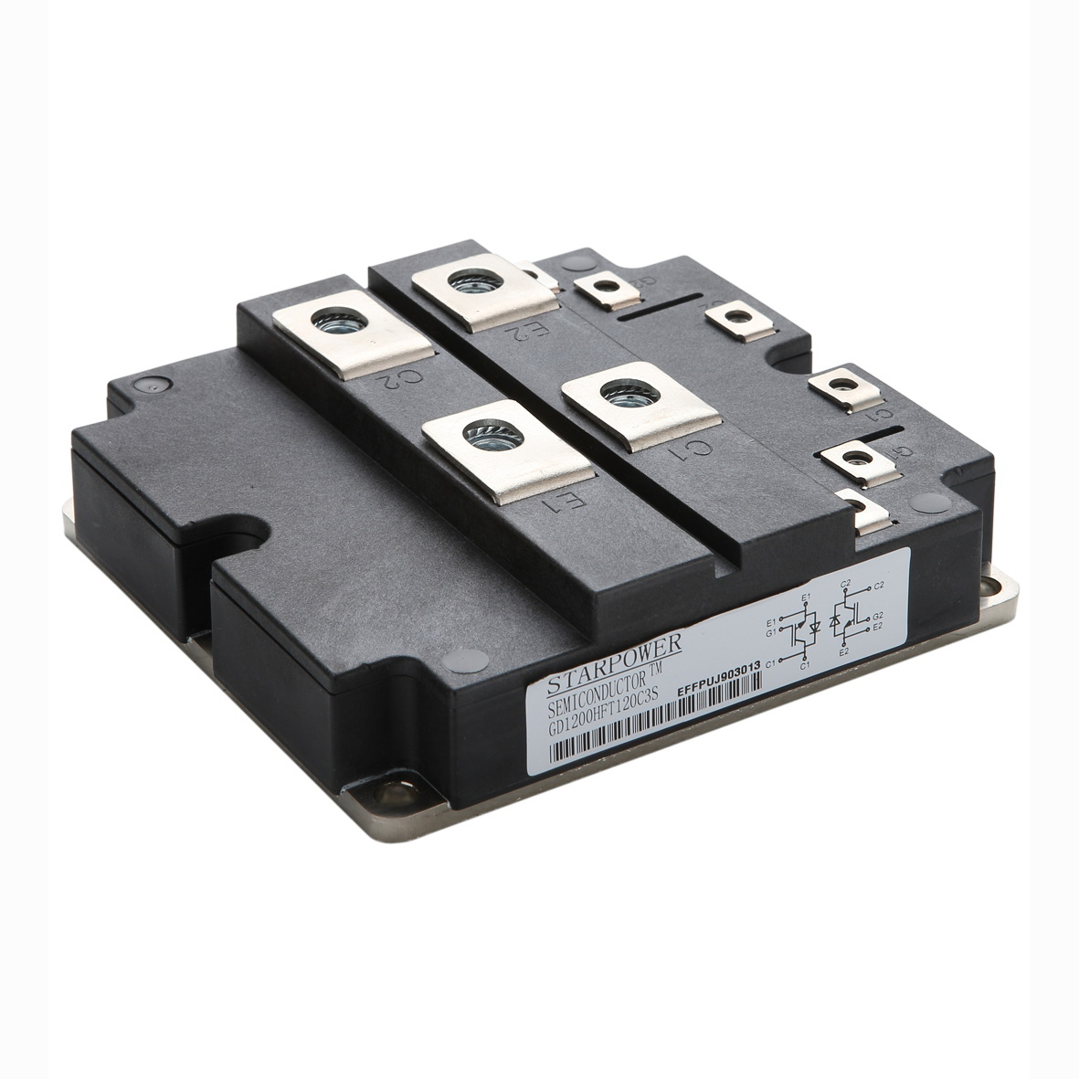 Starpower GD800HFY120C3S, N-Channel Dual IGBT Module, 1203 A 1200 V Module