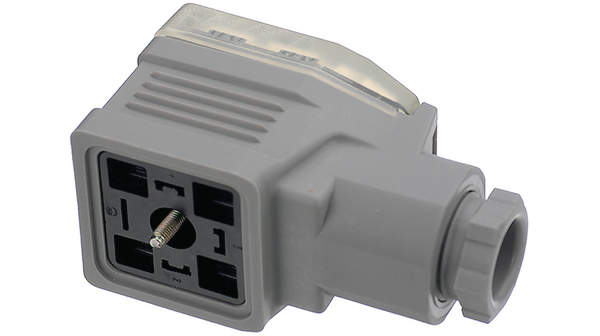 Hirschmann GDME 2011 2+PE DIN 43650 DIN 43650 Solenoid Connector Female, 250V Voltage