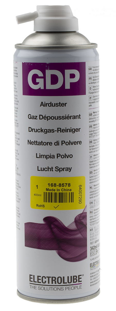 Electrolube GDP400 High Power GDP Air Duster