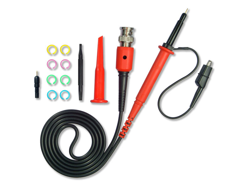 Sefram GE Series GE.3421 Oscilloscope Probe, High Voltage Type, 100 MHz, 100 dB, BNC Connector