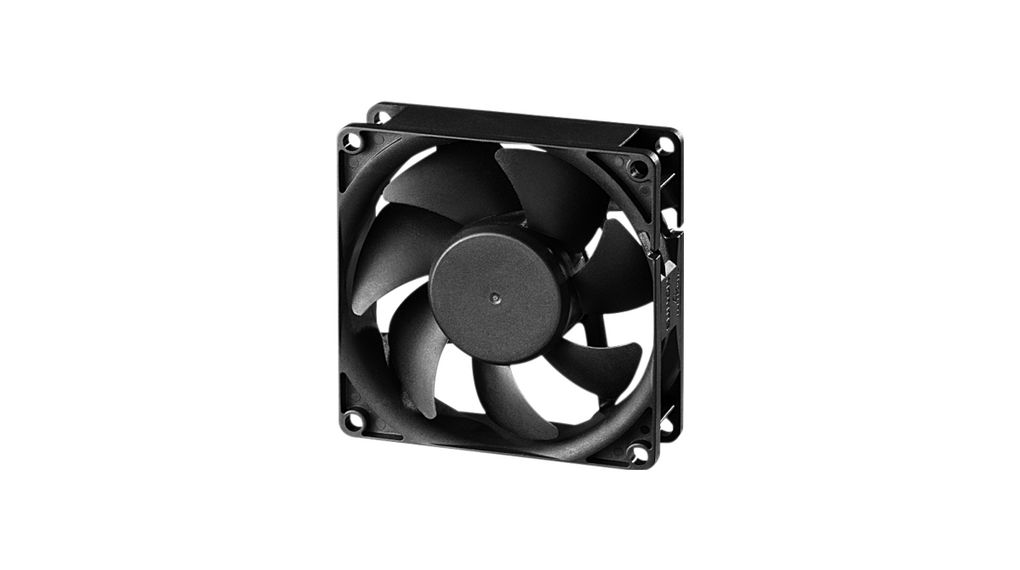 Sunon GE Series Axial Fan, 24V dc, 90 m³/h, 137 mA Max, IP68 80 mm 80mm 25 mm