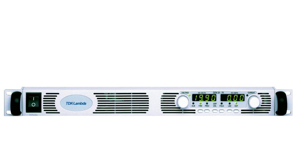 TDK-Lambda Bench Power Supply, 750 W, 2.5 A Max