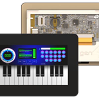 gen4-esp32-43ct-clb 4D Systems gen4-ESP32-43CT-CLB LCD Colour Display Touch Screen, 4.3 in, 800 x 480 pixel