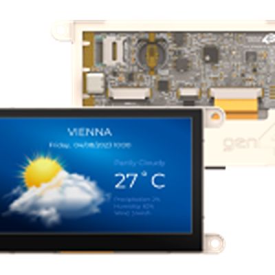 gen4-esp32-43ct 4D Systems gen4-ESP32-43CT LCD Colour Display Touch Screen, 4.3 in, 800 x 480 pixel
