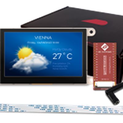 gen4-esp32-43ct 4D Systems gen4-ESP32-43CT LCD Colour Display Touch Screen, 4.3 in, 800 x 480 pixel